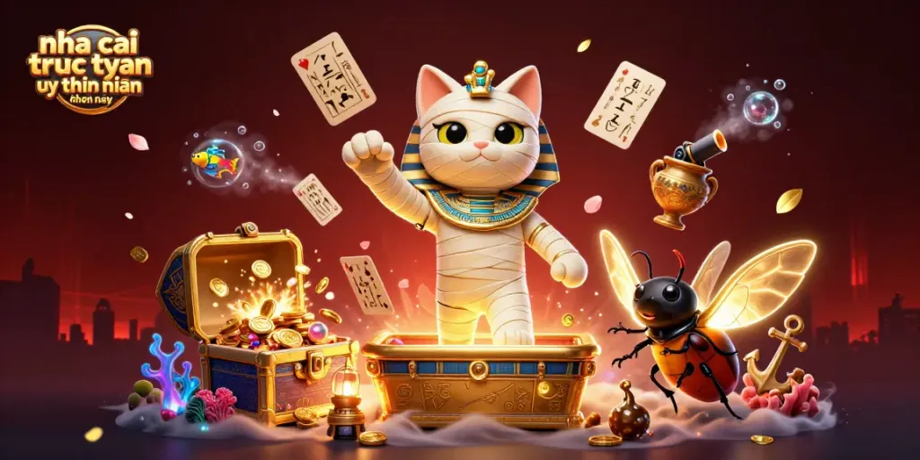 Engage with exciting online gaming at nha cai truc tuyen uy tin hiện nay featuring vibrant casino elements.