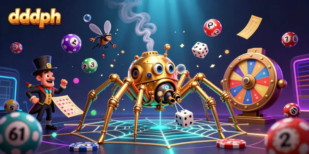 Engage with dddph's thrilling casino scene featuring steampunk elements and vibrant lottery dynamics.