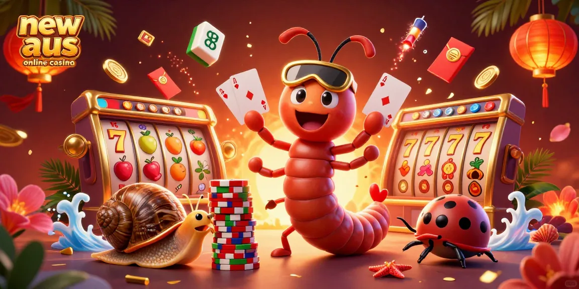 Experience thrilling gameplay at the new aus online casino with vibrant 3D characters and engaging elements.