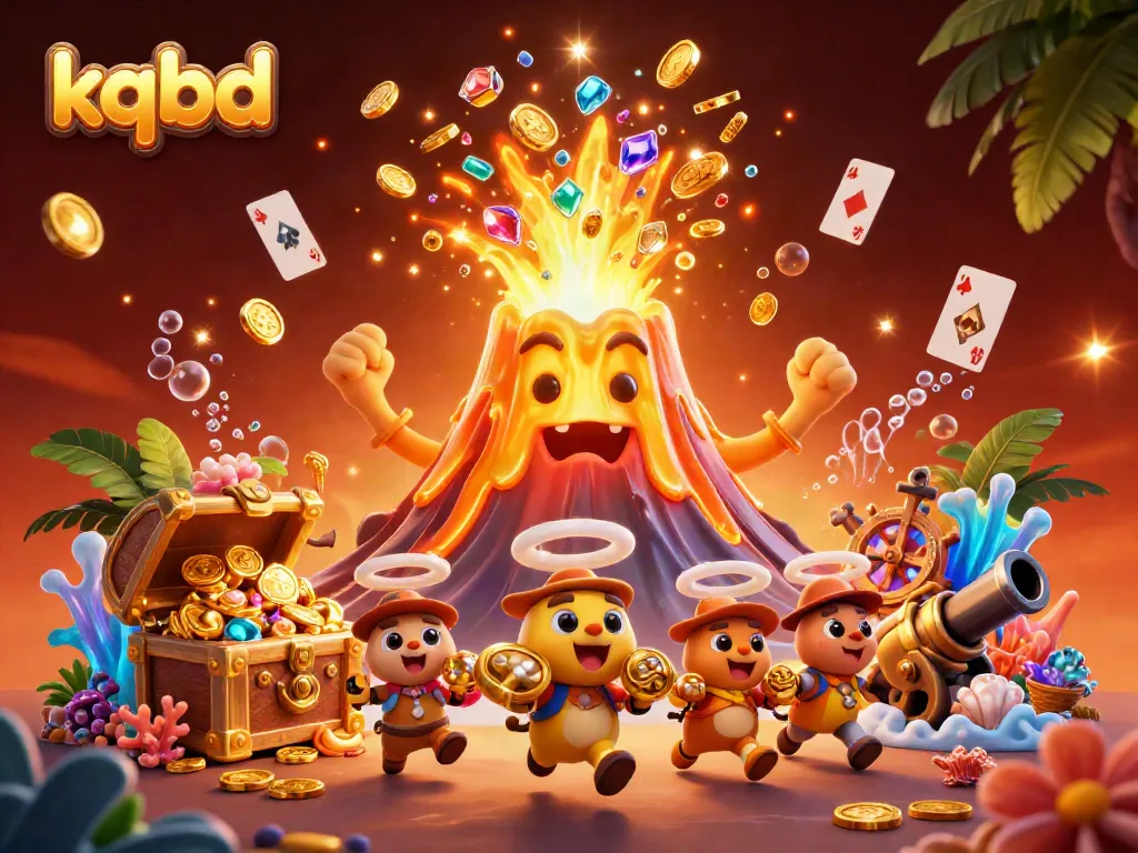 Kqbd offers thrilling casino action with a triumphant golden volcano throughout the rich gaming scene.