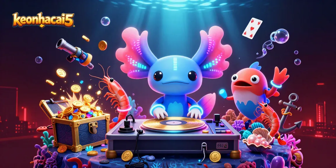 Experience thrilling gameplay with keonhacai5 in a vibrant underwater casino scene.