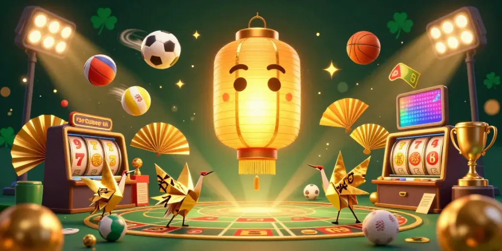 Experience the excitement of Non Gamstop Casino UK with vibrant 3D casino characters and dynamic gambling elements.